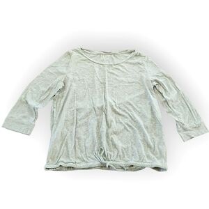 Loft Vintage Soft Drawstring Waist Top Large